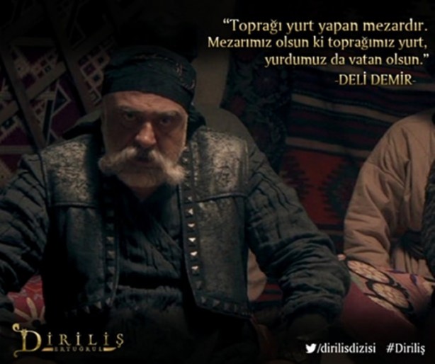 Foto - Diriliş Ertuğrul'dan efsane sözler