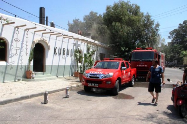 Foto - Diriliş Ertuğrul'un yıldızına büyük şok! Bodrum'daki restoranında yangın çıktı