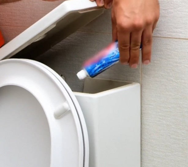 Foto - Diş macununu sifonun içine atarsanız bakın ne oluyor!