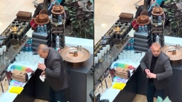 Foto - Dışarıda kahve içmeye tövbe ettirmişti! Fincana tükürmesiyle gündeme gelen işletmeciden ilginç savunma! Senin ağzın ne söylüyor böyle Hacı abi 