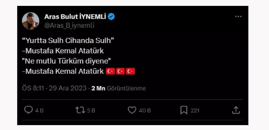 Foto - Disney'e karşı üç maymunu oynayan ünlüler Süper Kupa krizini fırsata çevirdi! Yeniden Atatürkçü oldular