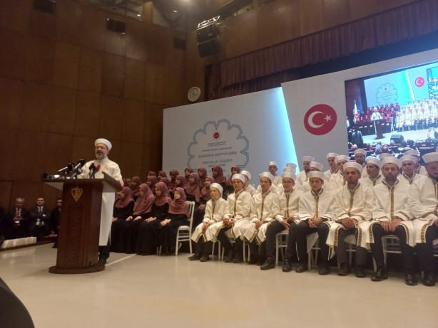 Foto - Diyanet İşleri Başkanı Ali Erbaş hafızlara görevlerini hatırlattı