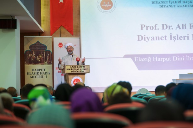 Foto - Diyanet İşleri Başkanı Erbaş: "Hadisin daha nitelikli bir şekilde öğretiminin yapılması çok önemli"