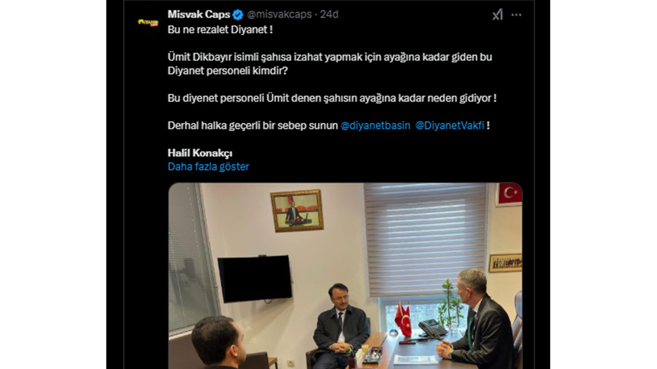 Foto - Diyanet personeli ayağına kadar gitti! Halil Konakçı Hoca hakkında kamuoyunu ayağa kaldıran karar