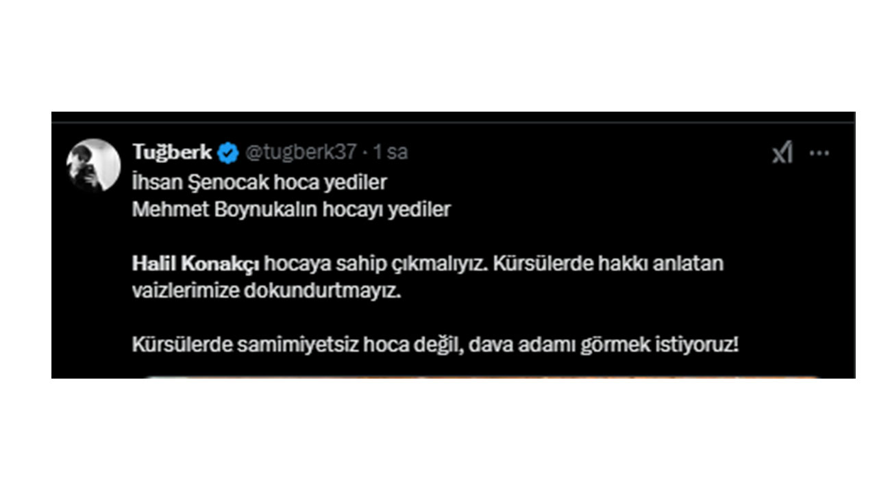 Foto - Diyanet personeli ayağına kadar gitti! Halil Konakçı Hoca hakkında kamuoyunu ayağa kaldıran karar