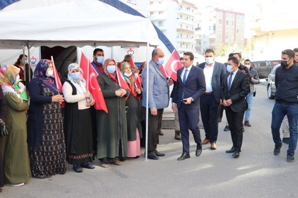 Diyarbakır annelerine destek ziyareti!