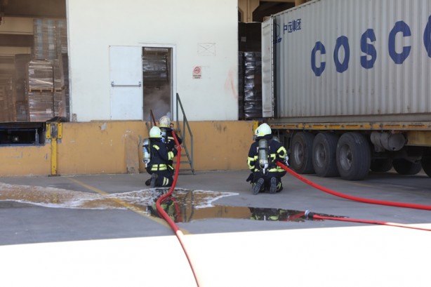 Diyarbakır OSB'de tatbikat