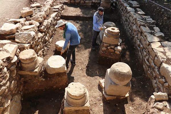 Foto - Diyarbakır'da 1500 yıllık kalıntı bulundu