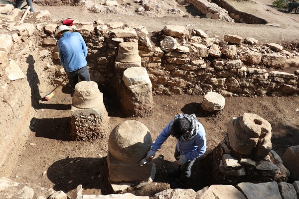 Foto - Diyarbakır'da 1500 yıllık kalıntı bulundu