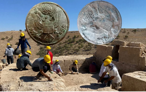 Diyarbakır'da gizemli ABD rozeti bulundu! Üzerindeki yazı şaşırttı