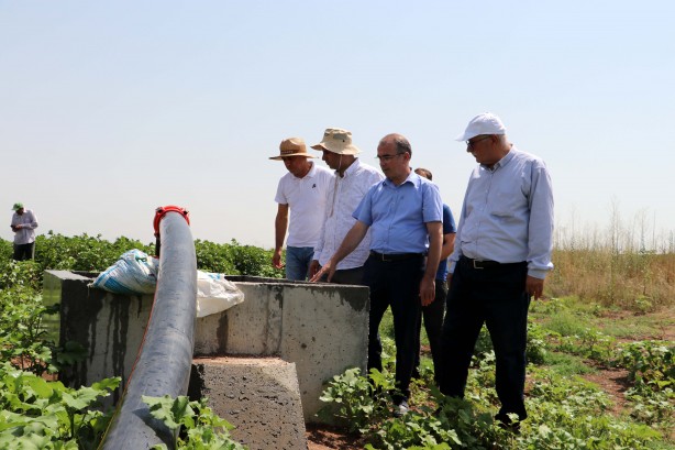 Foto - Diyarbakır'da modern sulama sistemi kullanılıyor