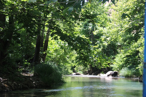 Diyarbakır'da sıcaktan bunalanlar oraya akın etti