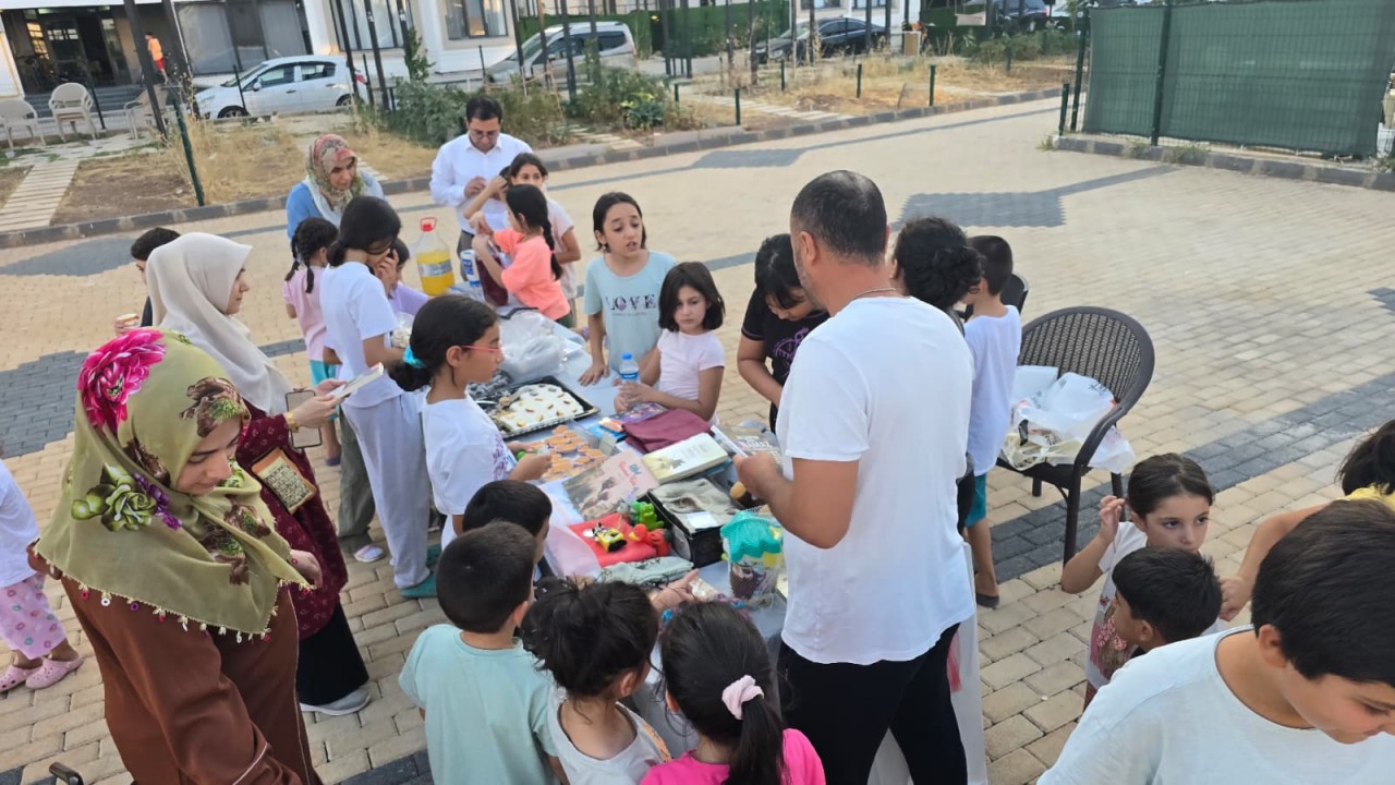 Diyarbakır'daki çocuklar, Gazzeli kardeşlerini unutmadı