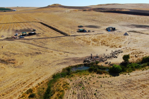 Foto - Diyarbakır'ın yaylalarında konargöçer aileler zorlu yaşamını idame ettiriyor