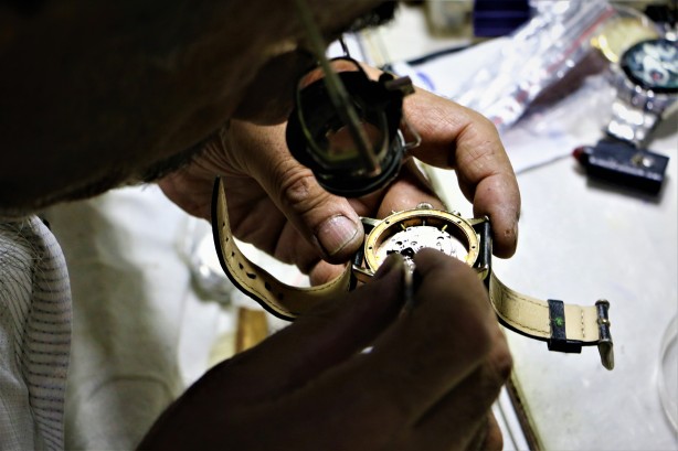 Foto - Diyarbakırlı usta tam 52 yıldır zamanı ayarlıyor!