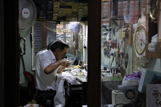 Foto - Diyarbakırlı usta tam 52 yıldır zamanı ayarlıyor!