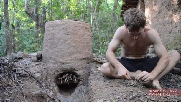 Foto - Doğadaki malzemelerden öyle bir şey yaptı ki!