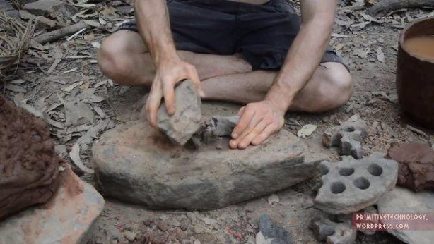 Foto - Doğadaki malzemelerden öyle bir şey yaptı ki!