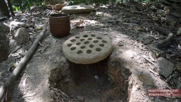 Foto - Doğadaki malzemelerden öyle bir şey yaptı ki!