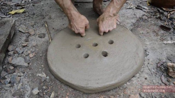 Foto - Doğadaki malzemelerden öyle bir şey yaptı ki!