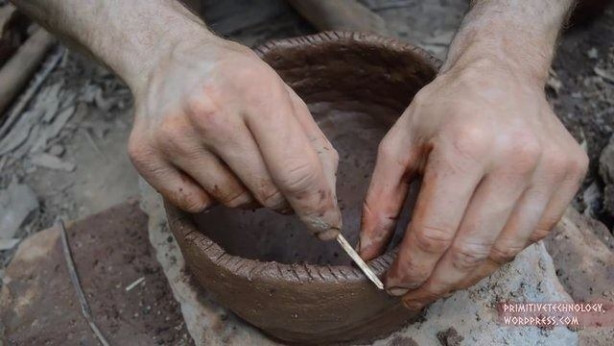 Foto - Doğadaki malzemelerden öyle bir şey yaptı ki!