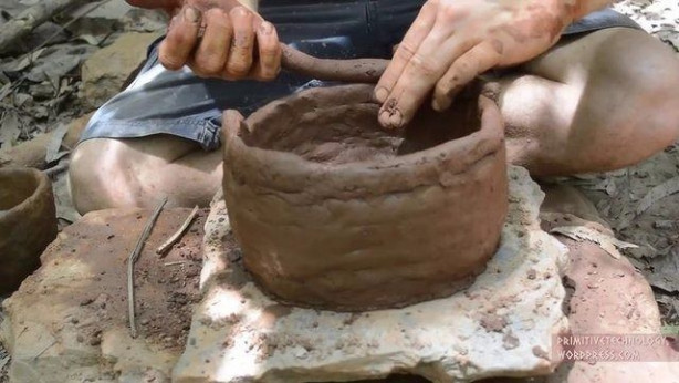 Foto - Doğadaki malzemelerden öyle bir şey yaptı ki!