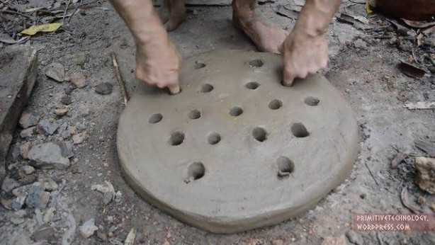 Foto - Doğadaki malzemelerden öyle bir şey yaptı ki!