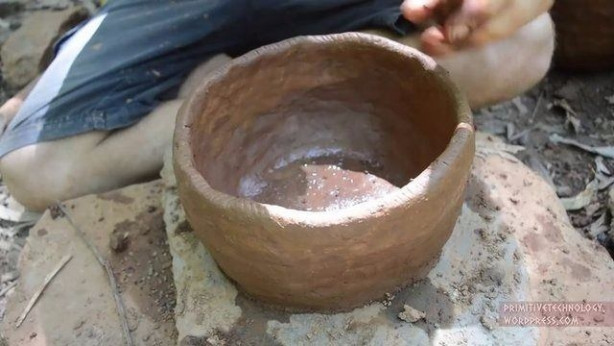 Foto - Doğadaki malzemelerden öyle bir şey yaptı ki!