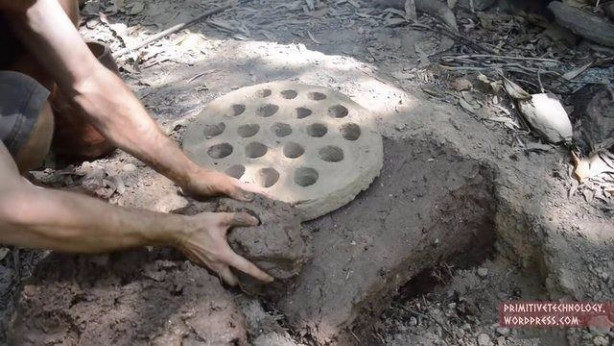 Foto - Doğadaki malzemelerden öyle bir şey yaptı ki!