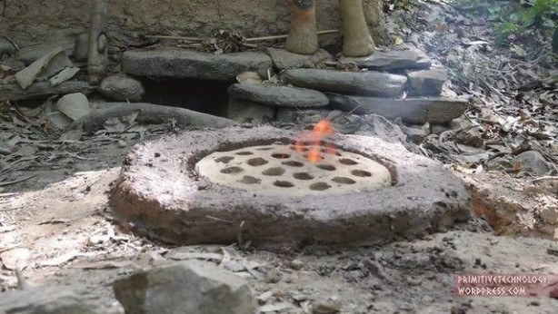 Foto - Doğadaki malzemelerden öyle bir şey yaptı ki!