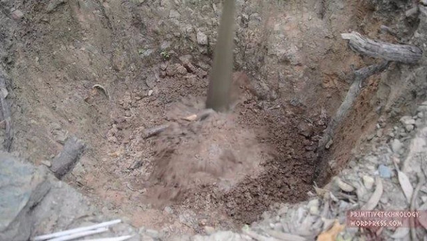 Foto - Doğadaki malzemelerden öyle bir şey yaptı ki!