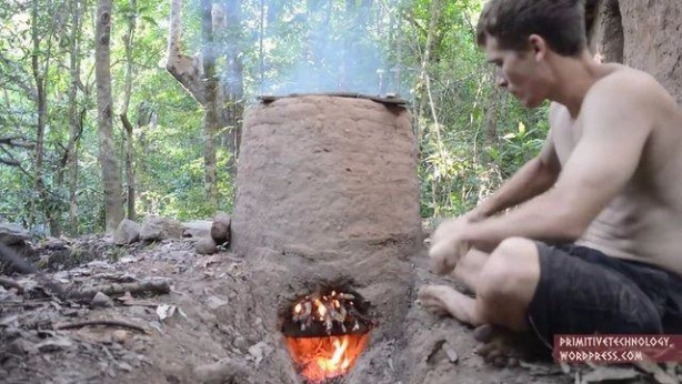 Foto - Doğadaki malzemelerden öyle bir şey yaptı ki!