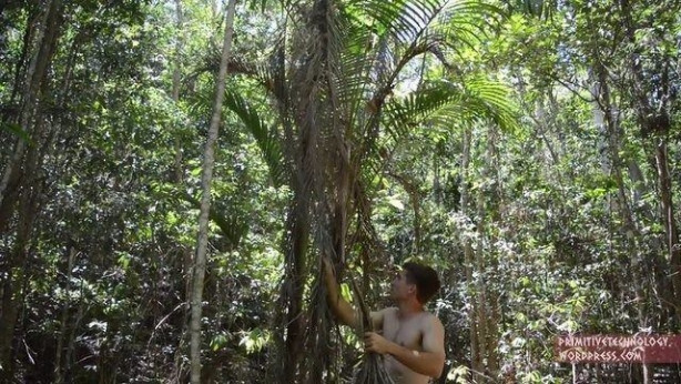 Foto - Doğadaki malzemelerden öyle bir şey yaptı ki!