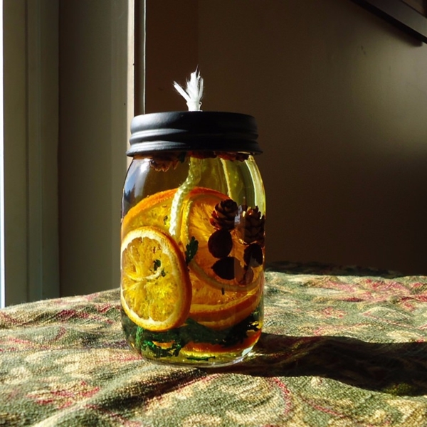 Foto - Doğal aromatik lamba nasıl yapılır?