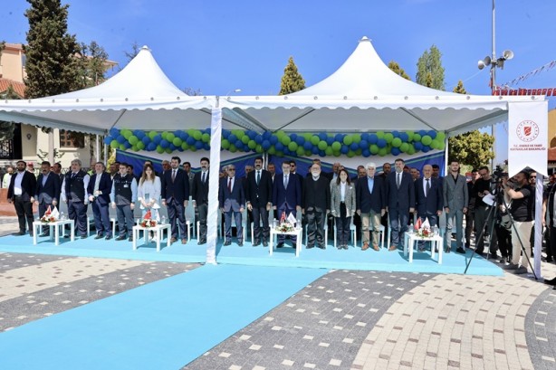 Foto - Doğal gaza kavuşan ilçede meşale yakıldı