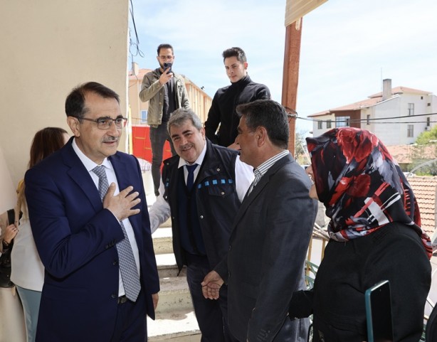 Foto - Doğal gaza kavuşan ilçede meşale yakıldı