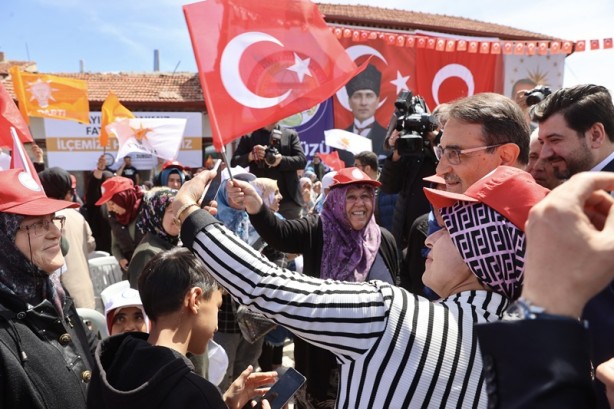 Foto - Doğal gaza kavuşan ilçede meşale yakıldı