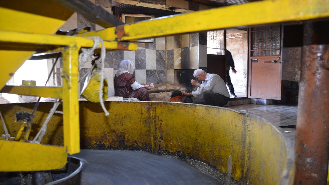 Foto - Doğal lezzetin sırrı! Su değirmeninde susamdan tahine yolculuk