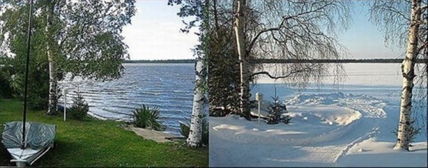 Foto - Doğanın iki farklı yüzü