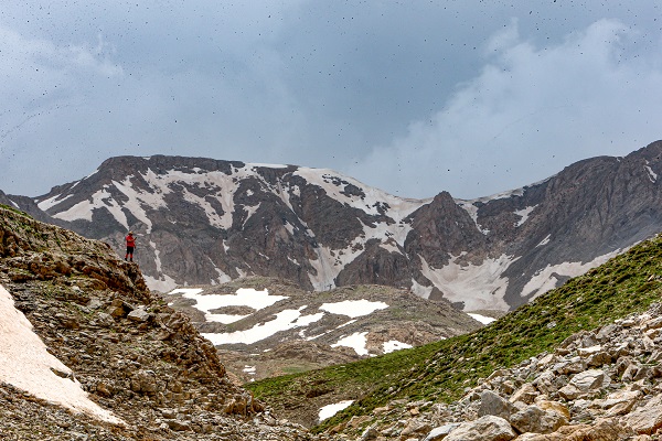 Foto - Doğaseverler buzul gölünü keşfetti