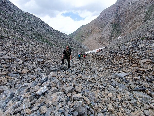 Foto - Doğaseverler buzul gölünü keşfetti