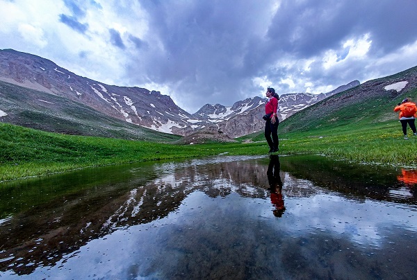 Foto - Doğaseverler buzul gölünü keşfetti