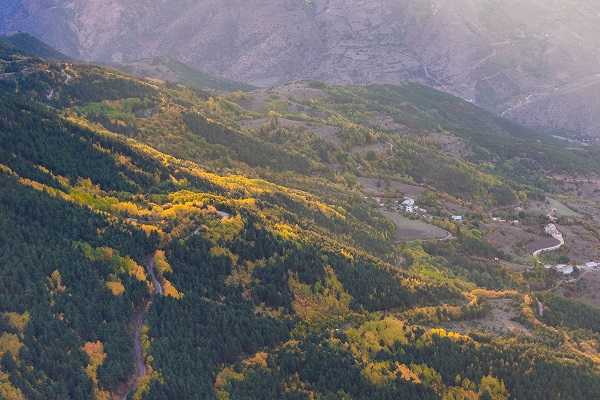 Foto - Doğaseverleri mest ediyor! Gümüş şehir artık 'altın' şehir