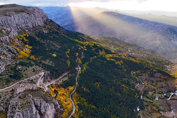 Foto - Doğaseverleri mest ediyor! Gümüş şehir artık 'altın' şehir