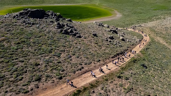 Foto - Doğasıyla gezginlerin uğrak noktası: Berve Gölü