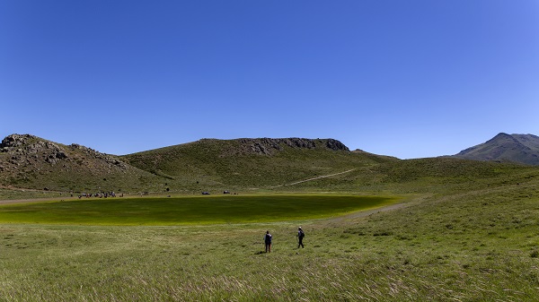 Foto - Doğasıyla gezginlerin uğrak noktası: Berve Gölü