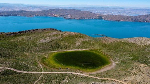 Foto - Doğasıyla gezginlerin uğrak noktası: Berve Gölü