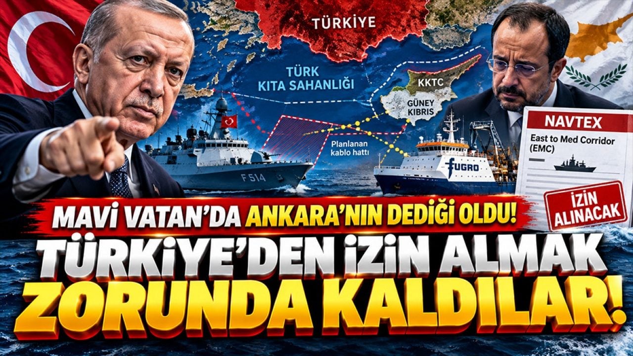 Doğu Akdeniz'de Ankara'nın dediği oldu! Güney Kıbrıs Türkiye'den izin almak zorunda kaldı