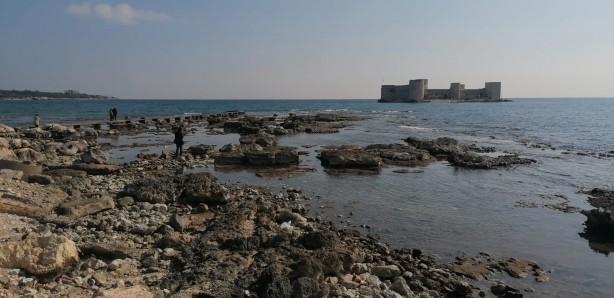 Foto - Doğu Akdeniz'de deniz böyle çekildi!