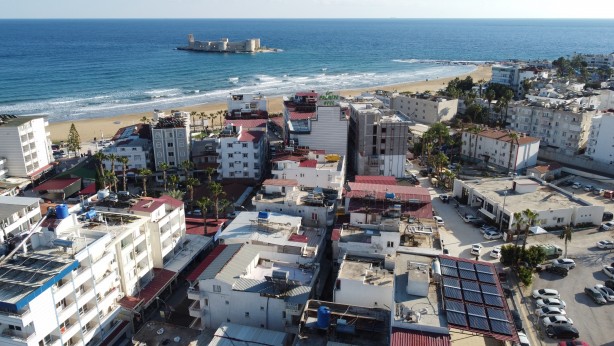 Foto - Doğu Akdeniz'de deniz böyle çekildi!